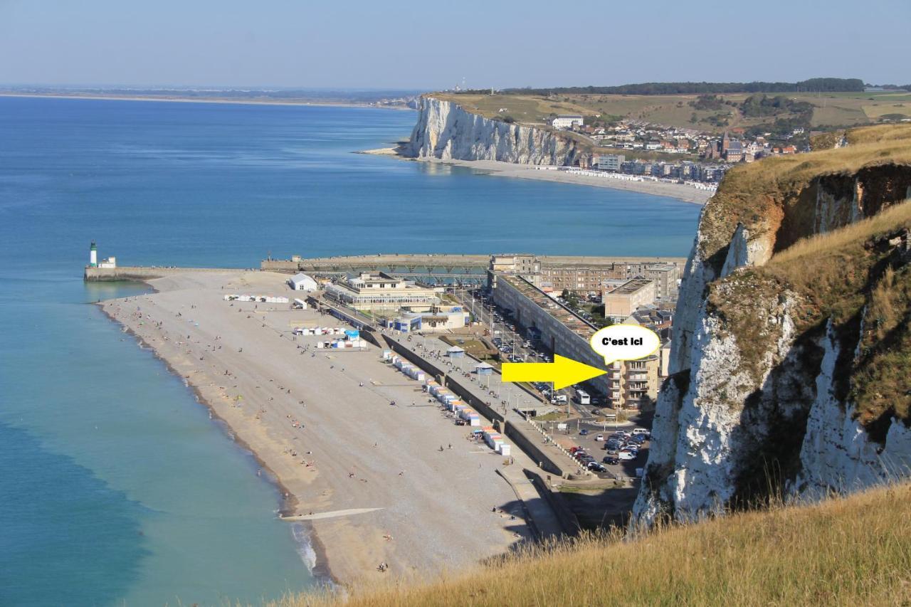 Appart. Superbe Vue Mer Et Funiculaire Apartamento Le Tréport Exterior foto