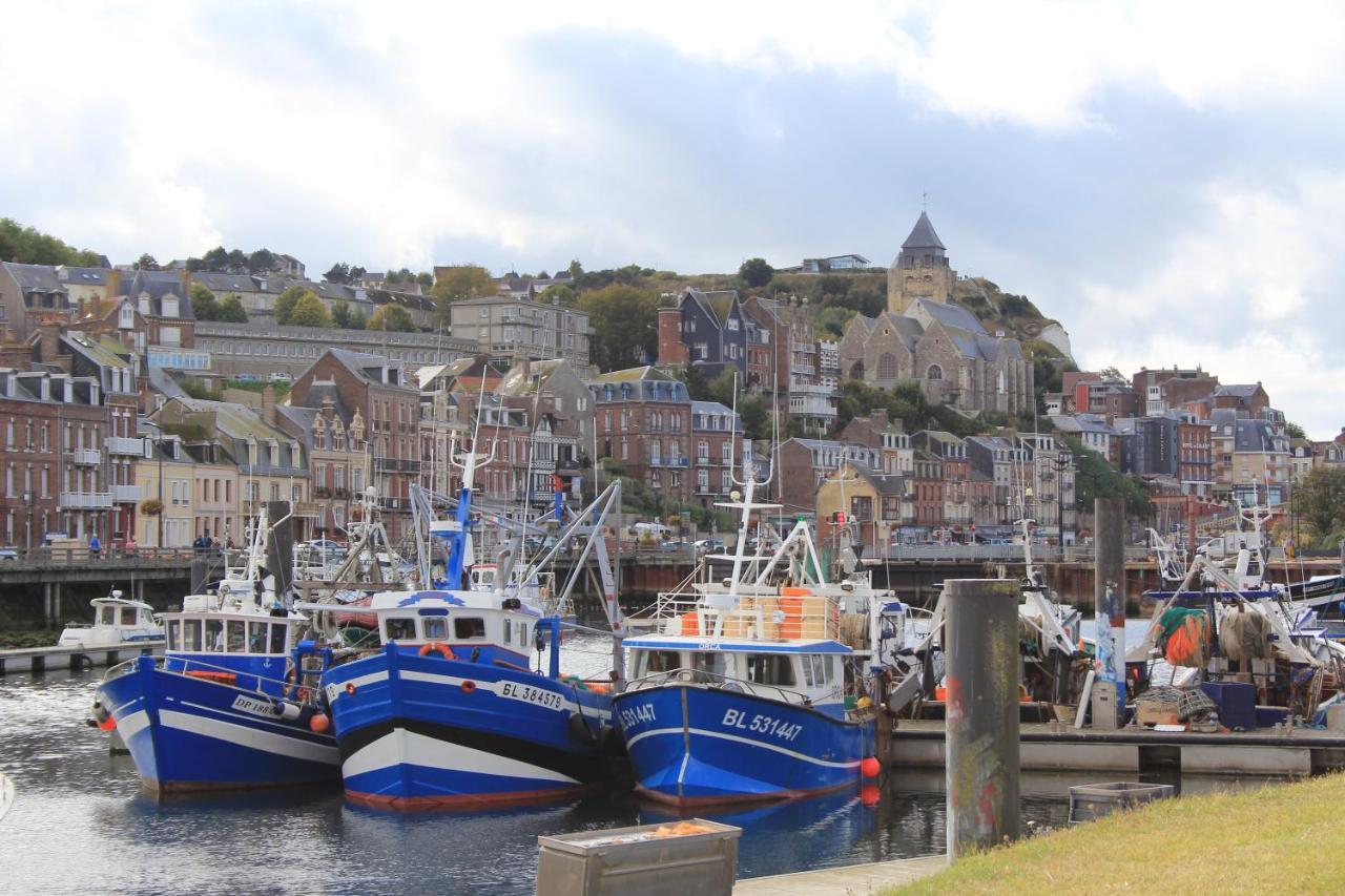 Appart. Superbe Vue Mer Et Funiculaire Apartamento Le Tréport Exterior foto