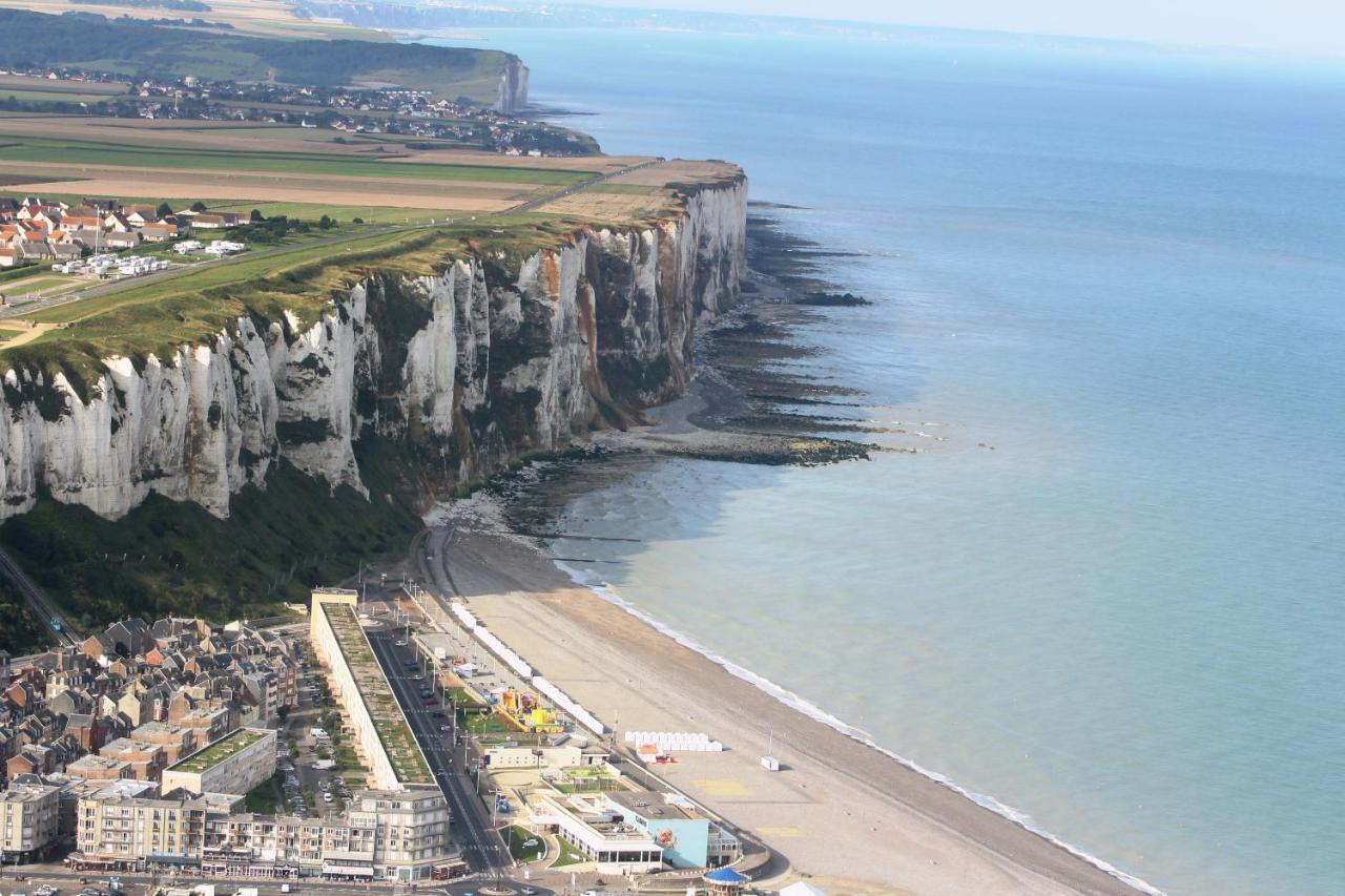 Appart. Superbe Vue Mer Et Funiculaire Apartamento Le Tréport Exterior foto